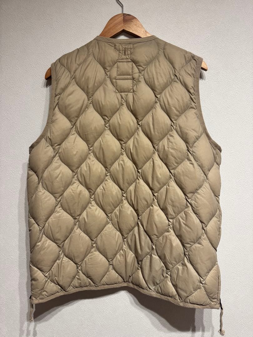 美品 TAION ダウンベスト XLサイズ ダブルジップ