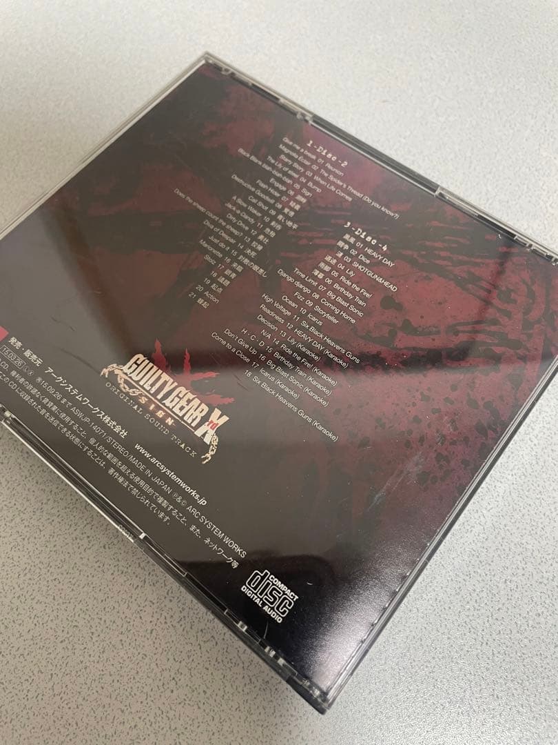 アニメ GUILTY GEAR Xrd ORIGINAL SOUND TRACK