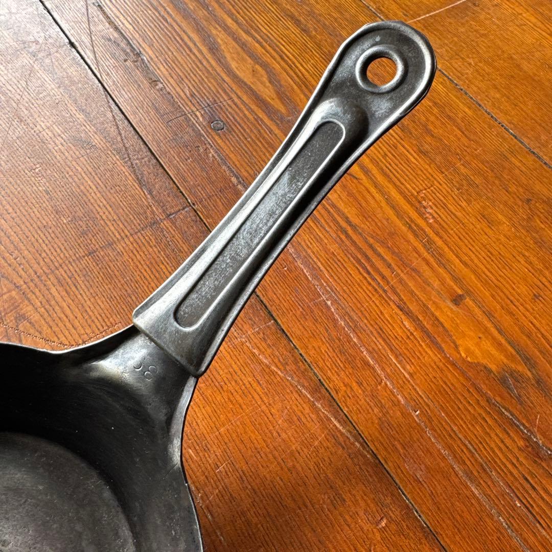 ビンテージ　コールドハンドルフライパン　スキレットカウボーイ