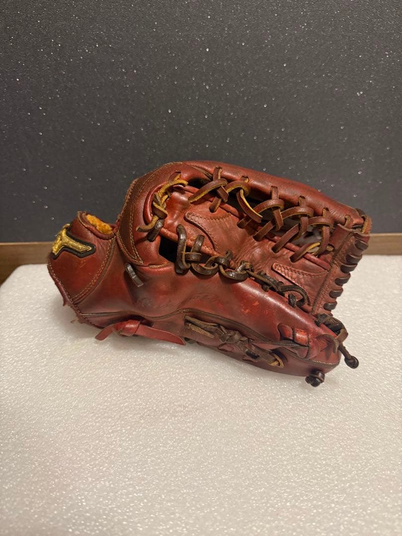 ★人気★ ミズノ 最高級 ミズノプロ 硬式 外野手 小指2本対応 良型 即戦力