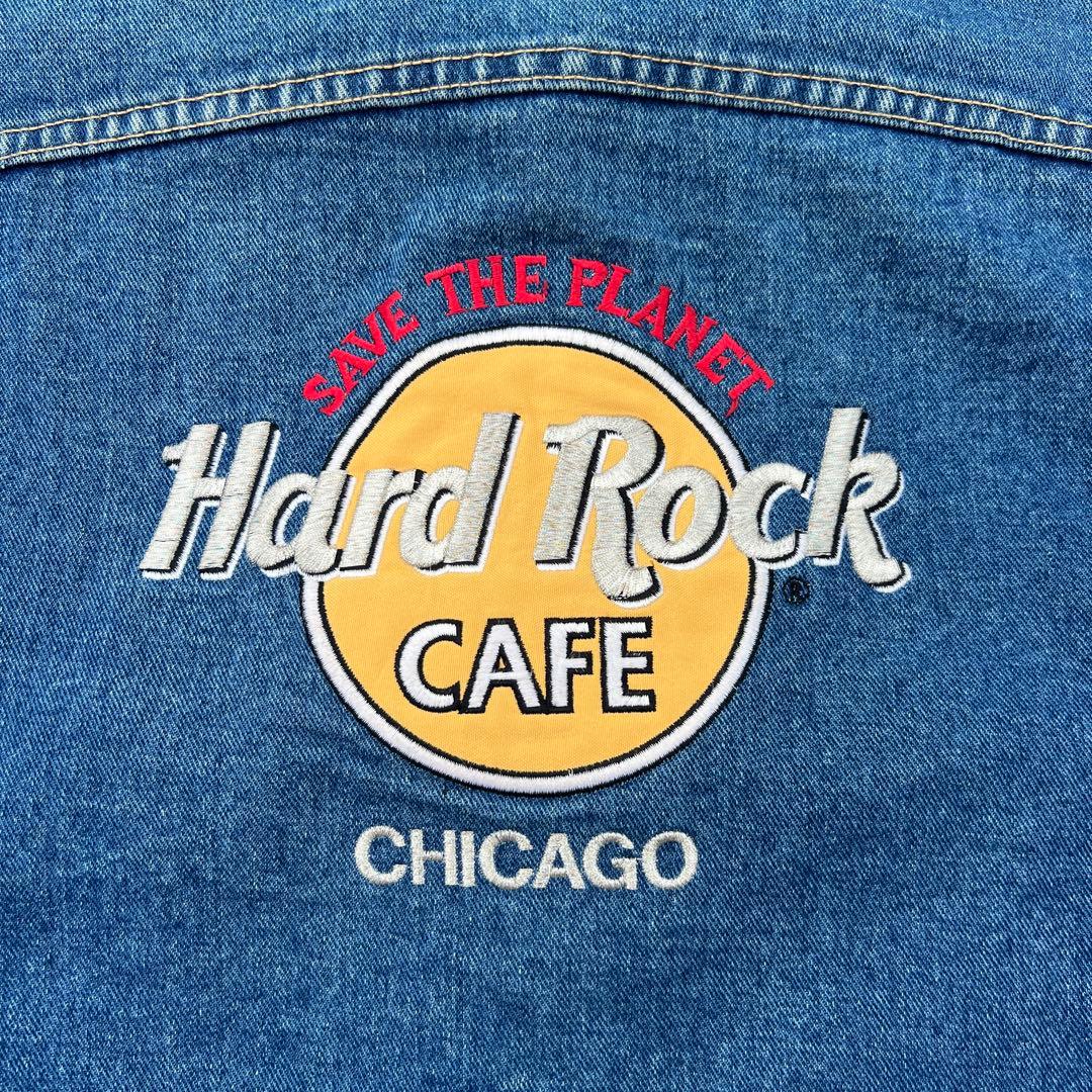 90s USA製 Hard Rock Cafe デニムジャケット