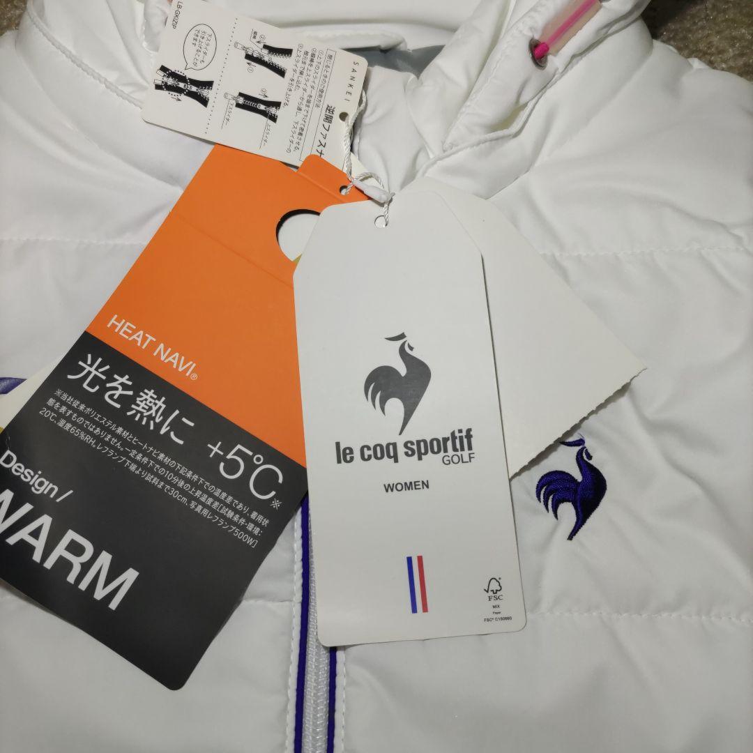 le coq sportif ゴルフパーカー レディース M 撥水発熱 未使用
