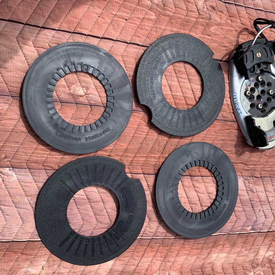 【希少品】BLAX スノーボード ビンディング プレート付き　アルペン