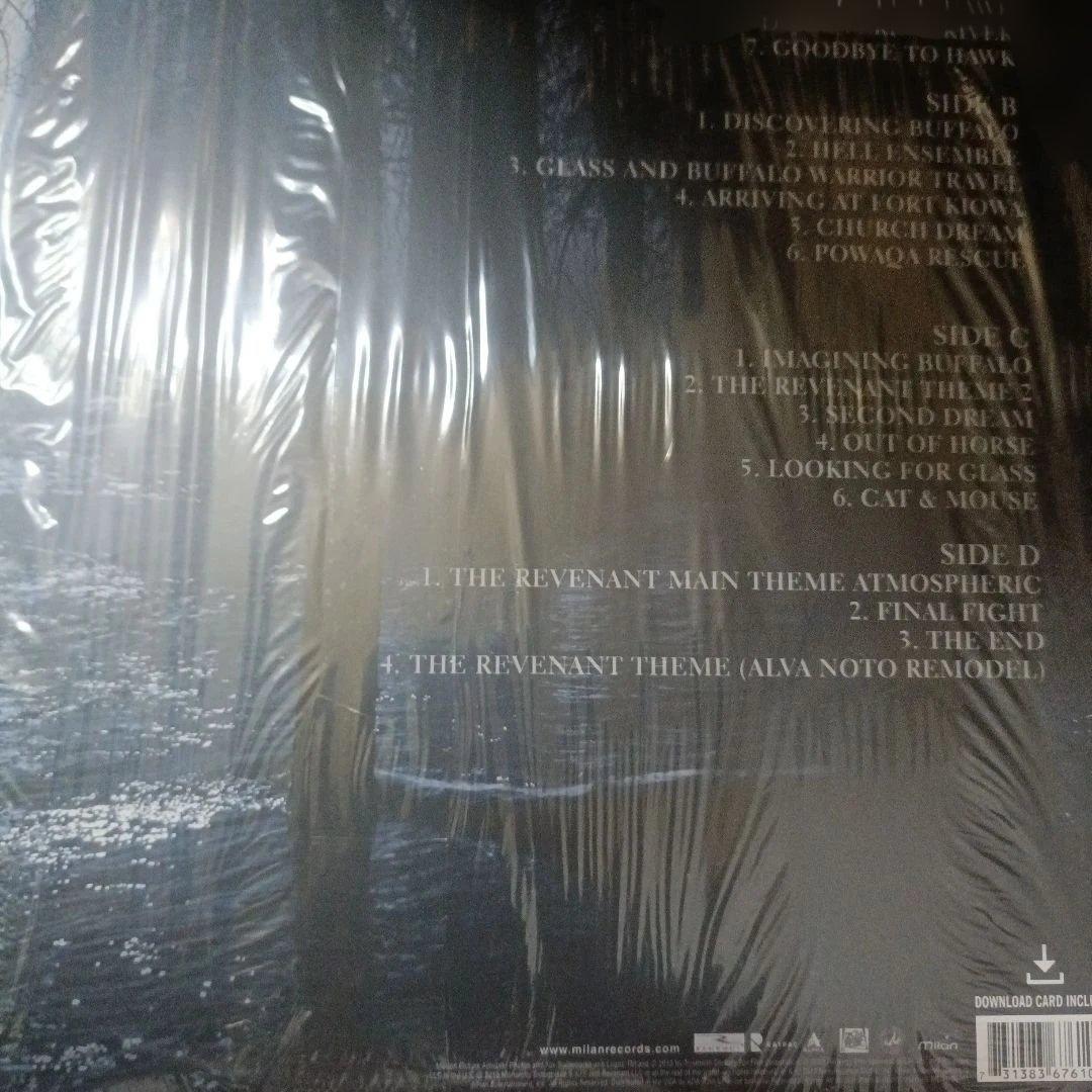 坂本龍一 the revenant usオリジナル　レコード