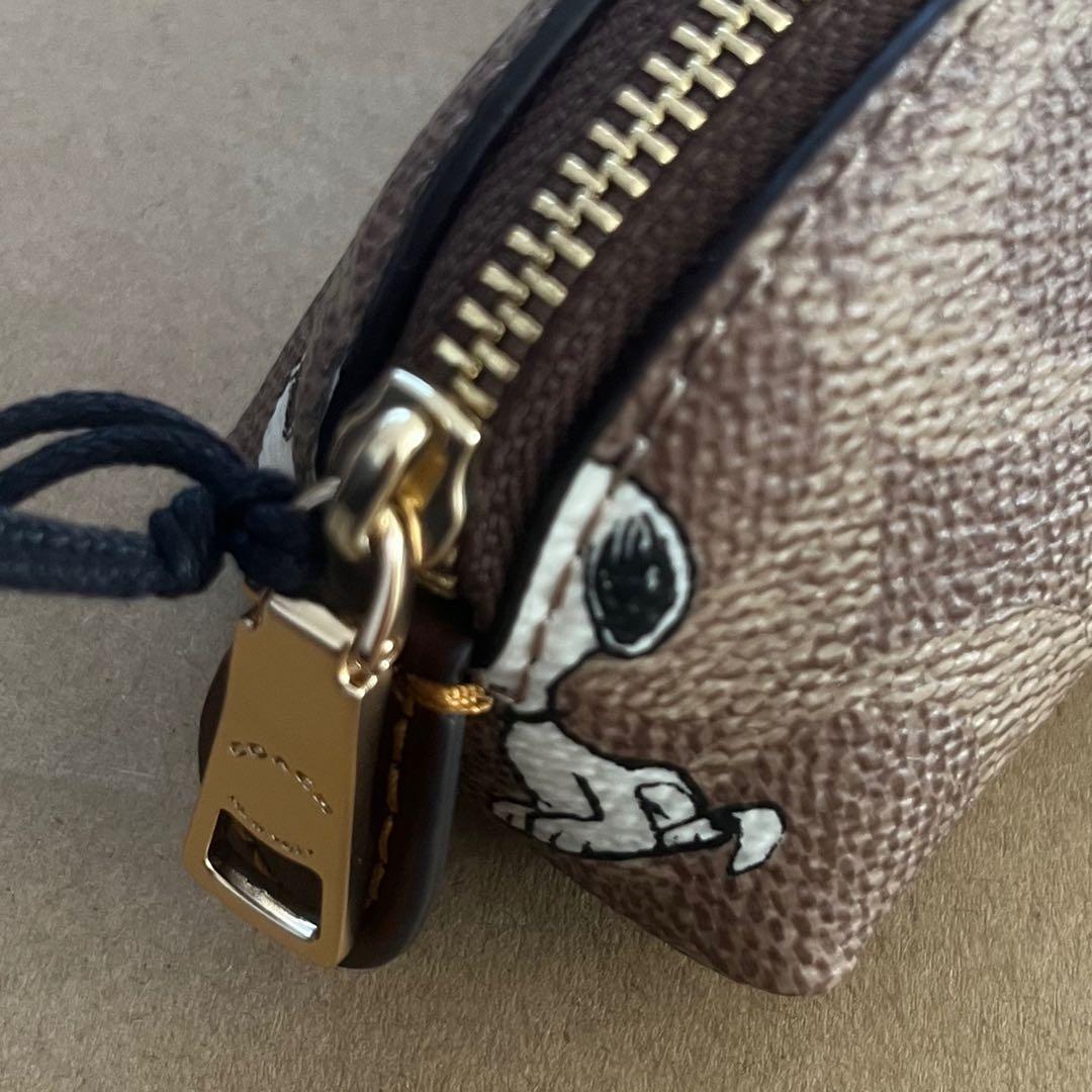 【新品未使用】COACH x PEANUTS スヌーピー コラボペンケース