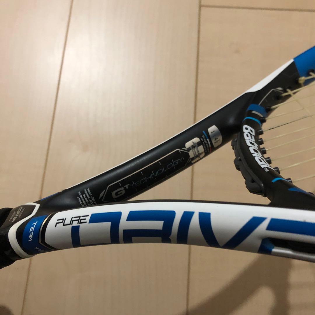 ラケット、バッグ　2本セット　PURE DRIVE/BURN FST 99S