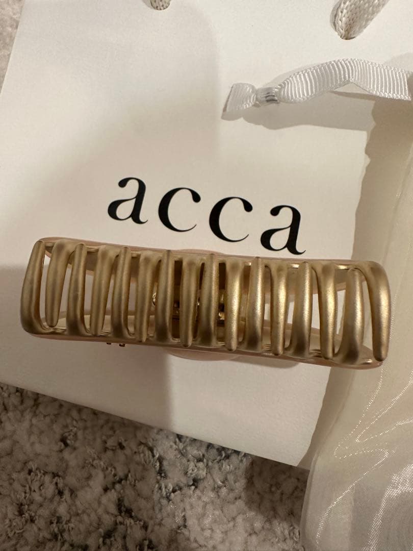 acca アッカ　バービークリップ　ピンク　M
