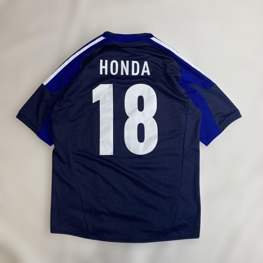 アディダス 12/13 日本代表　サッカー　ユニフォーム　本田圭佑 18番　L