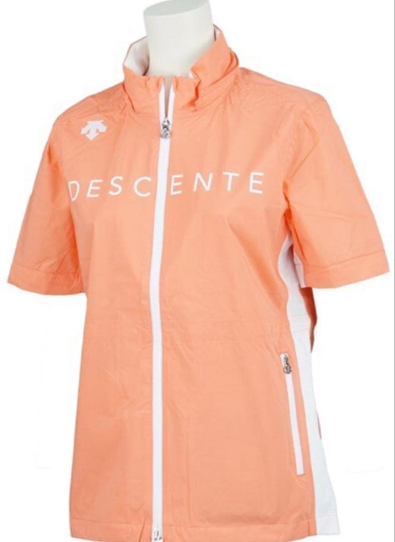 デサント ナイロンストレッチタフタ 2WAYレインジャケット レディース