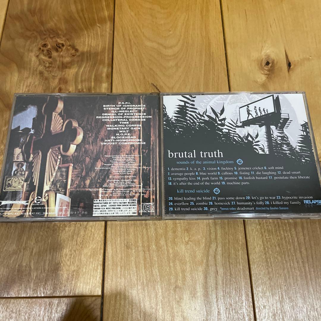 Brutal Truth / CD2枚セット(3作品)