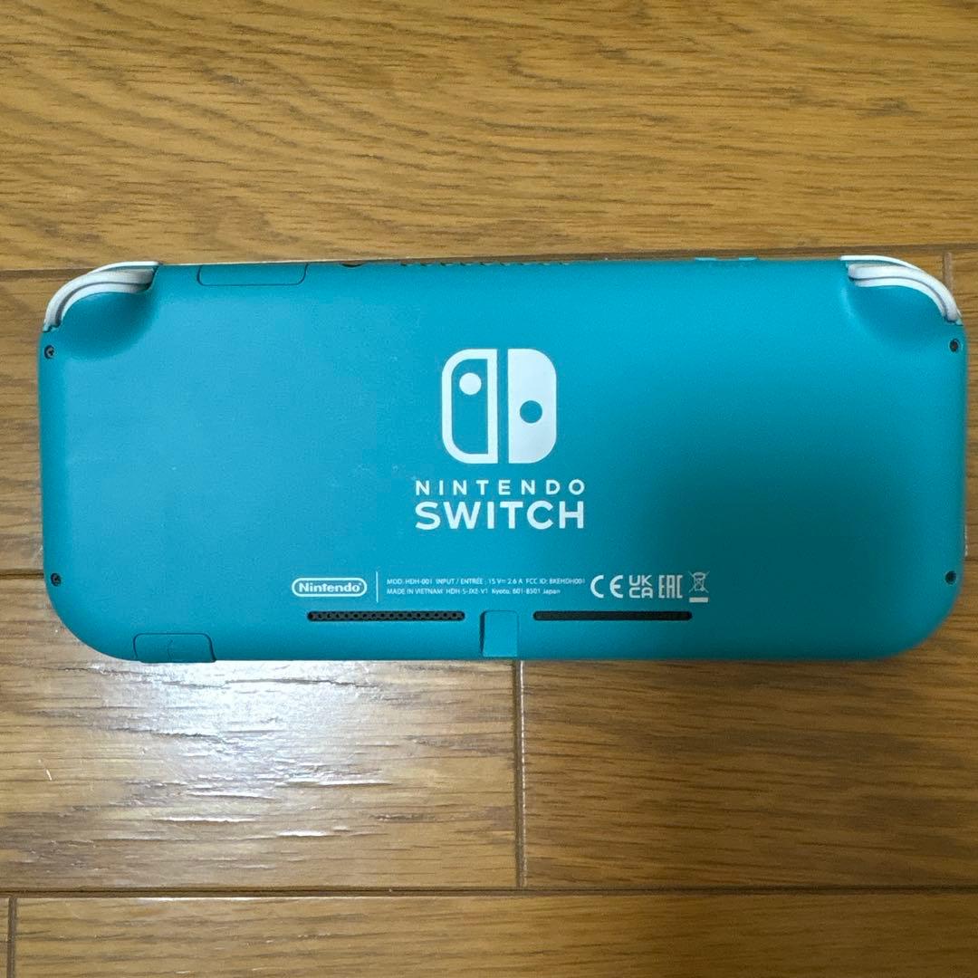 Switch Lite本体(ケース付き・消毒・動作確認済み)