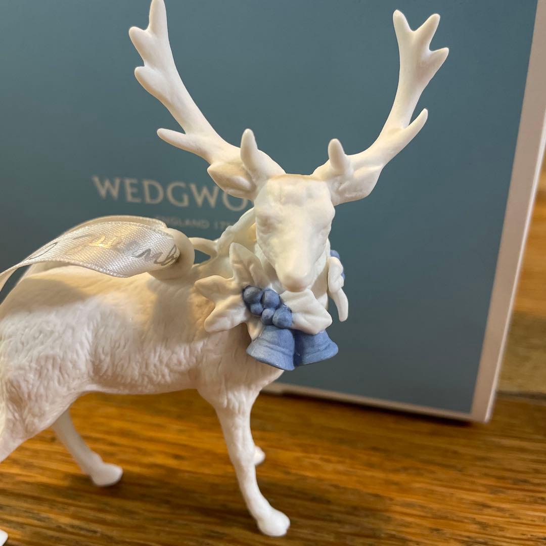 【新品】 ホリディオーナメント　置き物　スタッグ