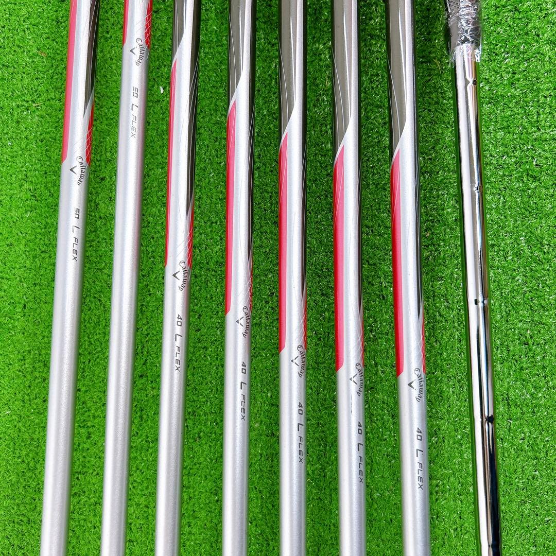 キャロウェイ ソレイユ gems レディースクラブセット 8本 L バッグ付き