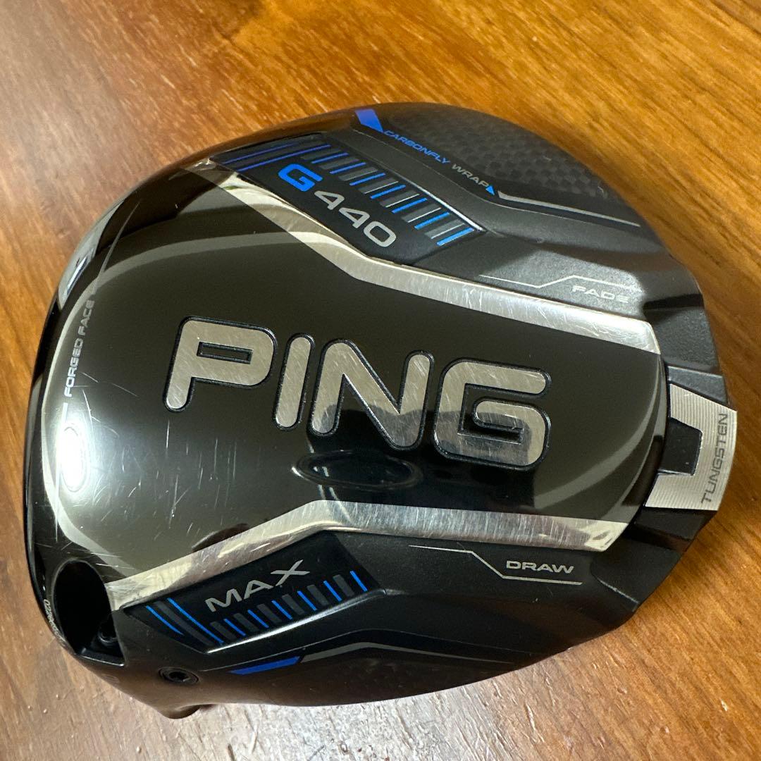 PING G440 MAX ドライバー レフティ　ヘッドのみ