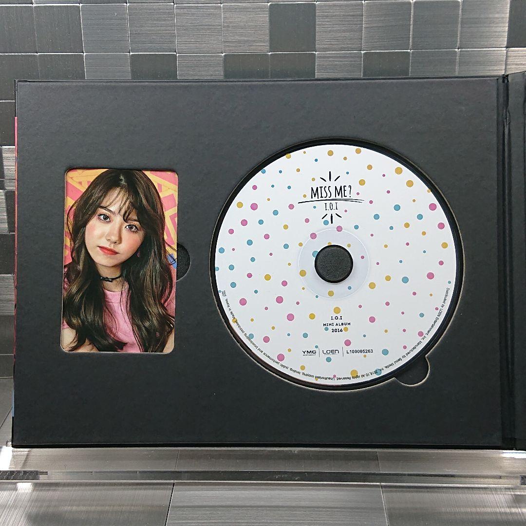 I.O.I 『miss me?』(全メンバーサイン入りCD) トレカ付