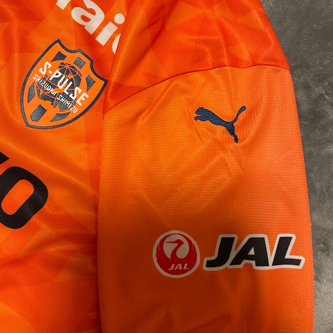 清水エスパルス2025ユニフォーム 背番号66住吉選手サイズ2XL