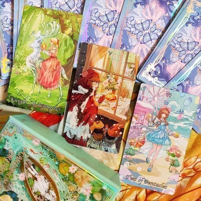 【正規品タロットカード】超キュートなアニメアート調デッキ✨豪華コレクターver