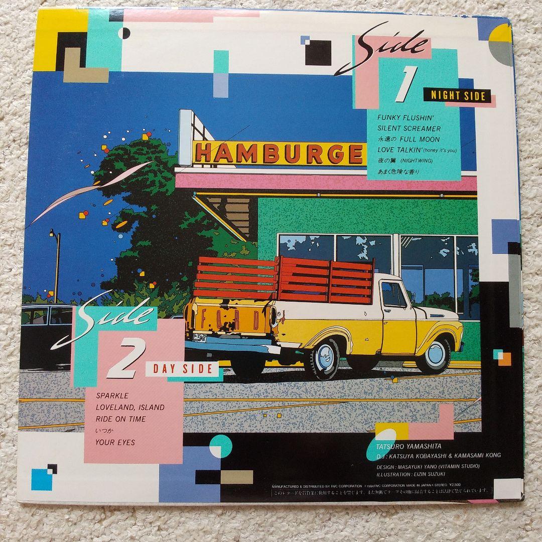 山下達郎COME ALONG2　　レコードLP名盤　　　　　　　希少価値大