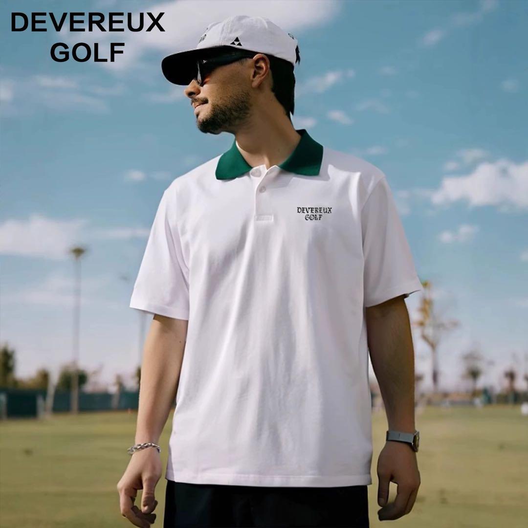 新品未使用 アウトレット デヴァローゴルフ メンズ シャツ トップス 半袖