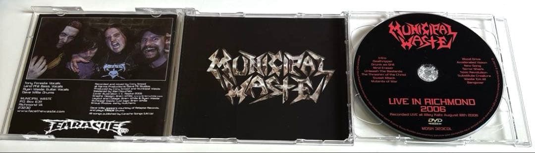 MunicipalWaste/HazardousMutation初回DVD付廃盤