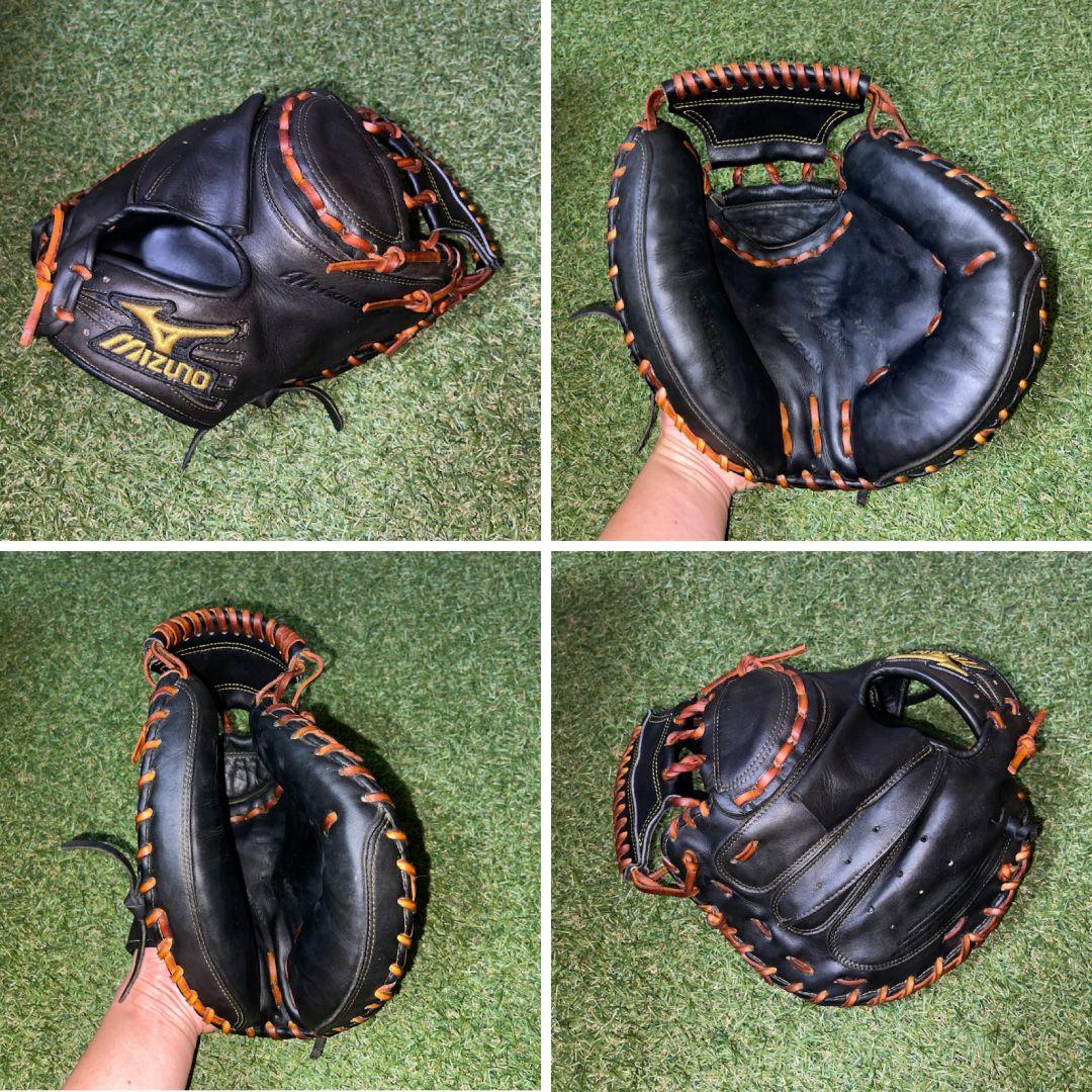 ミズノプロ　硬式キャッチャーミット　阿部慎之助　モデルメンテナンス済