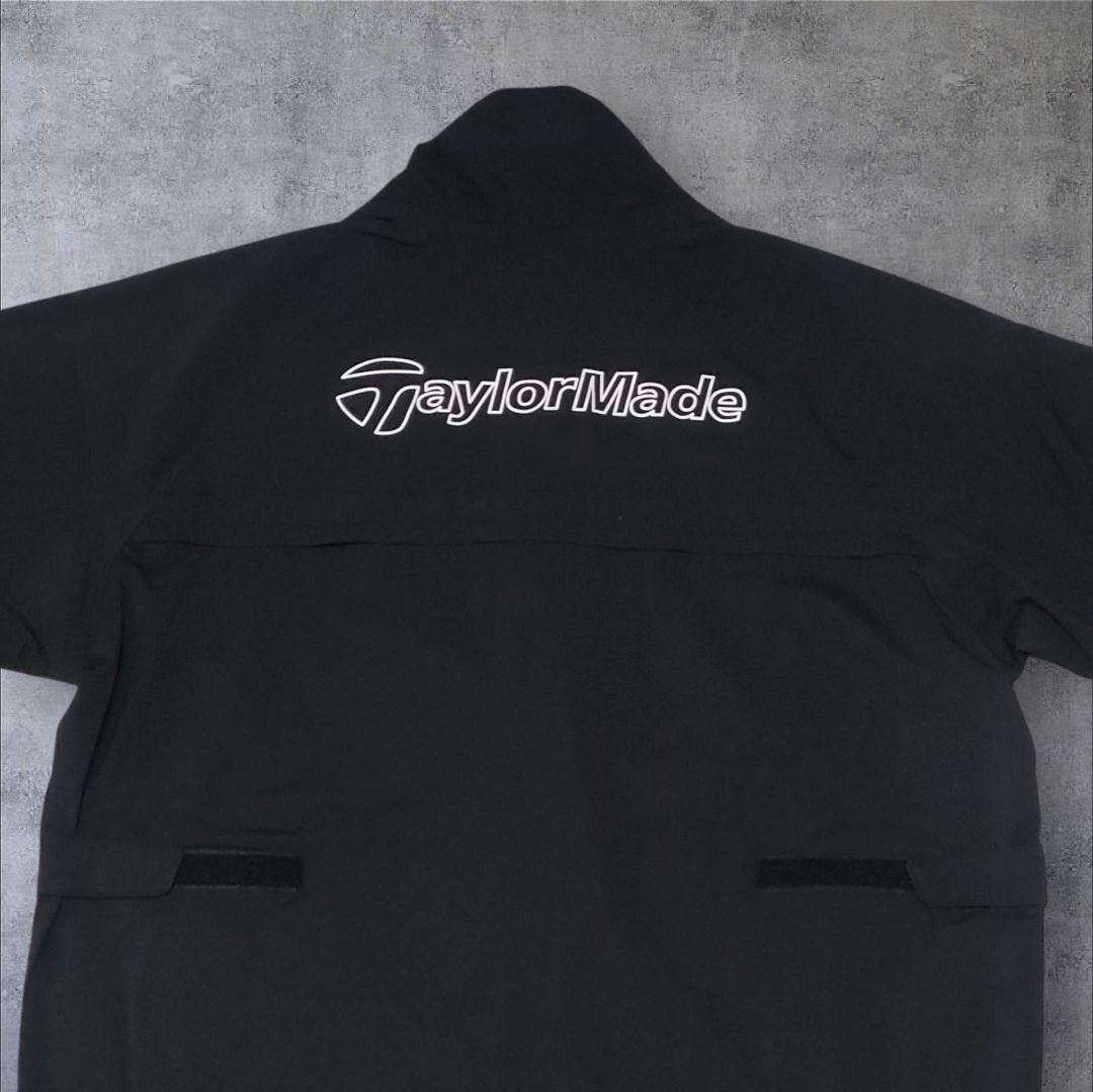 新品 TaylorMade テイラーメイド レインスーツ セットアップ 黒 L