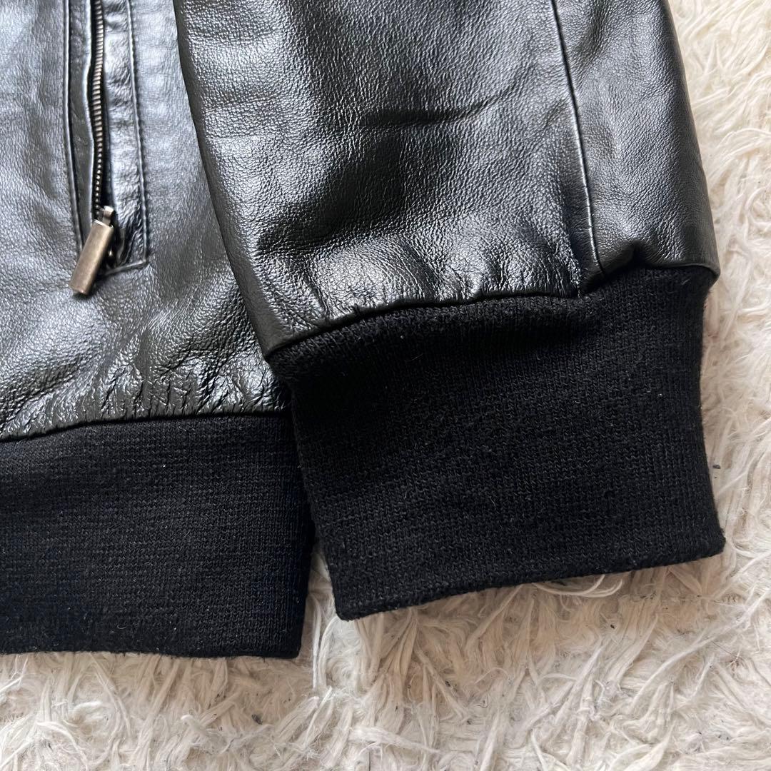 美品！！入手困難！メルセデスベンツ　レザージャケット　本革　ブラック　M