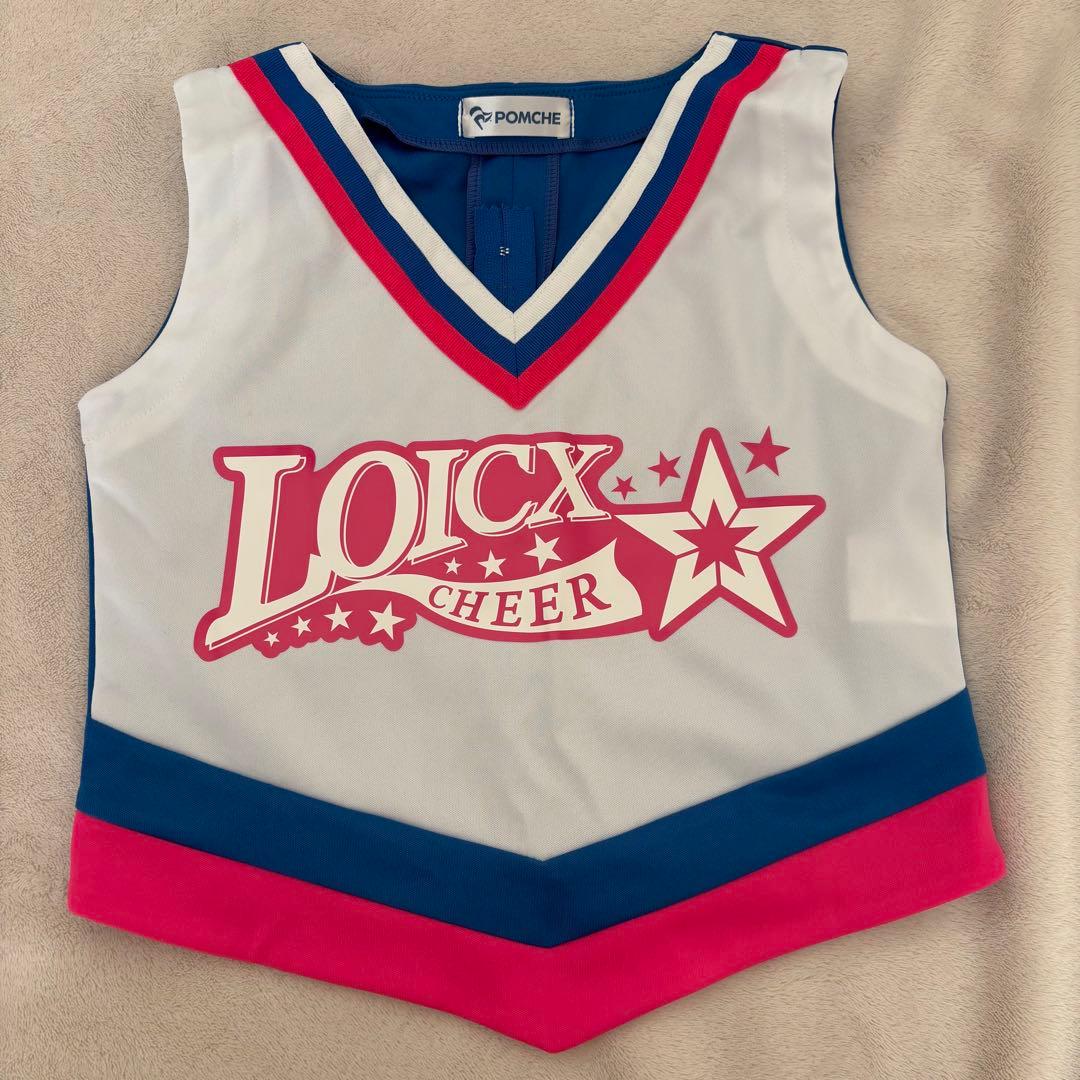 k*2様 【美品】LOICX ロイックス チア ユニフォーム ヘアリボン セット