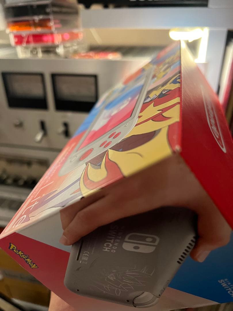 ポケモン Switch Lite 本体 ソードシールド ザシアンザマゼンタ