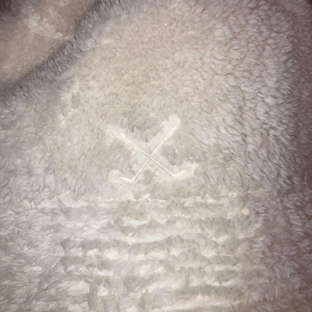 ニューエラ バケットハット ホワイト　耳当て付き Sサイズ