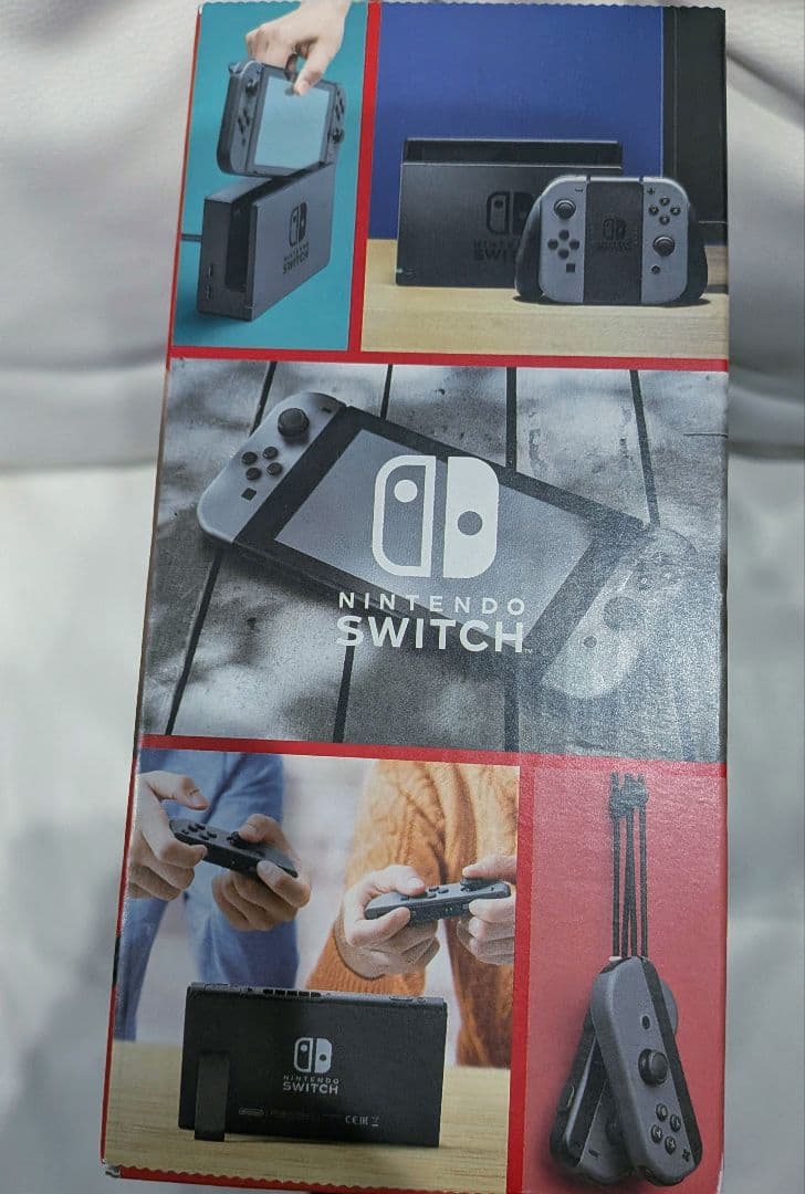 Nintendo Switch 本体 グレー 動作確認済 ケース付き