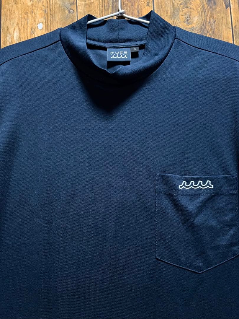 muta marine ゴルフ　ハイネックシャツ