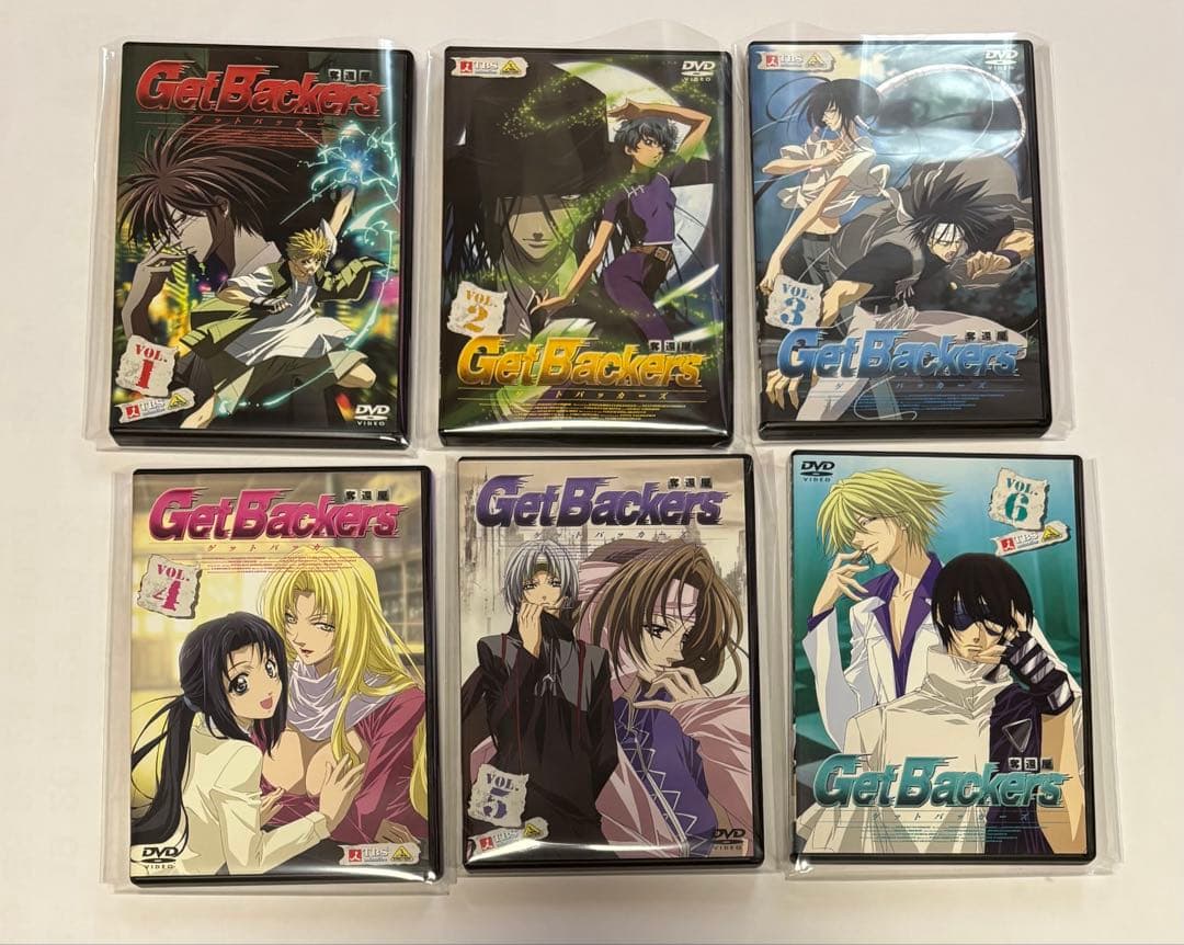 GetBackersゲットバッカーズ奪還屋　DVD 全17巻セット　正規品・美品