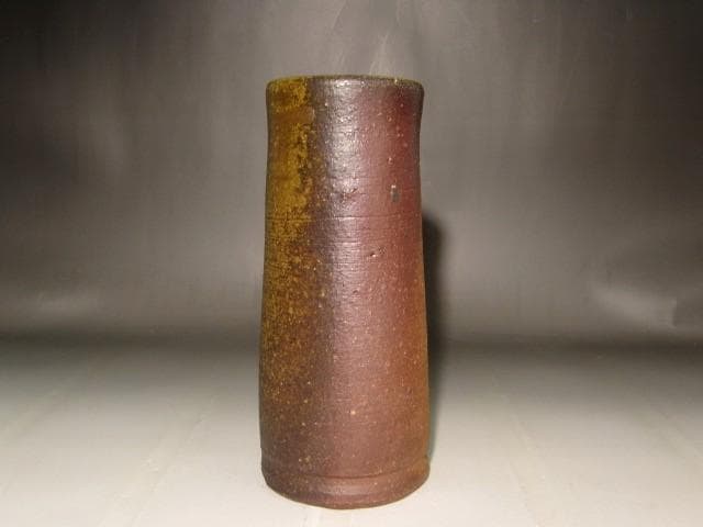 期間限定値下げ‼️人間国宝　藤原雄　花入　鵬雲斎花押の逸品 s259