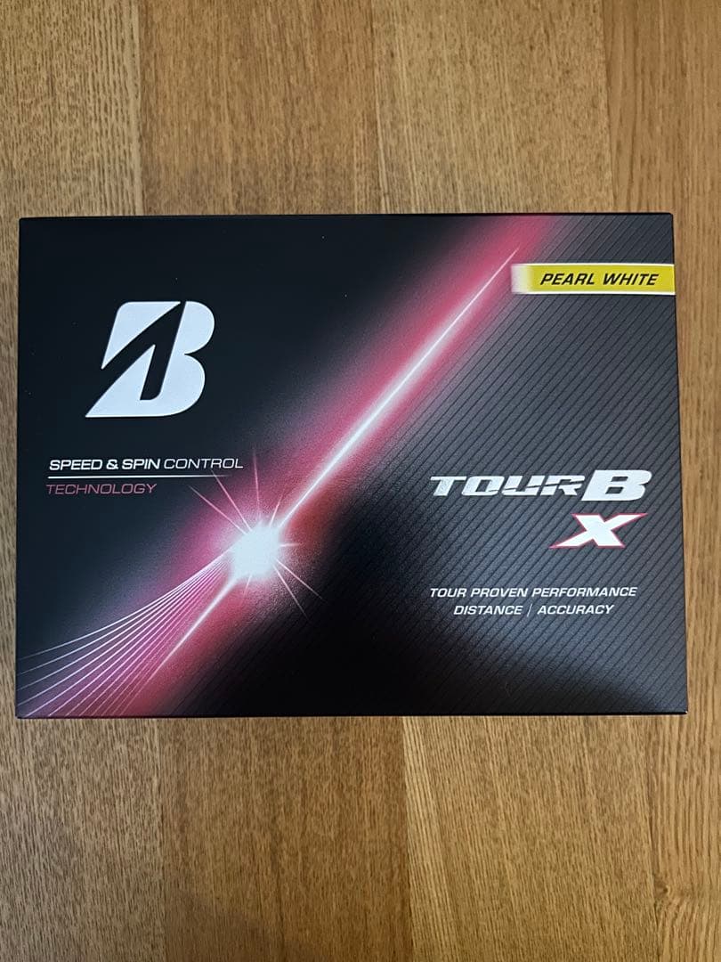 ブリヂストンTOUR BXゴルフボール26年パールホワイト1ダース新品未使用