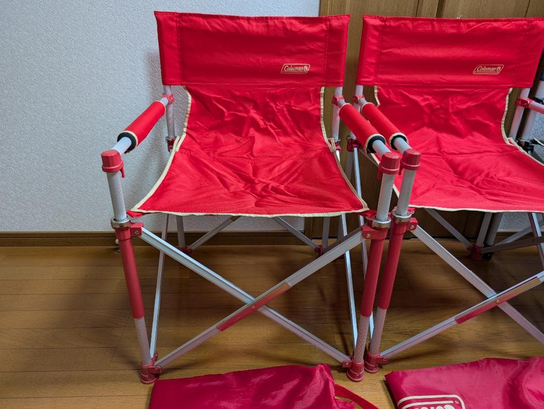 コールマン　スリムキャプテンチェアα　4個セット