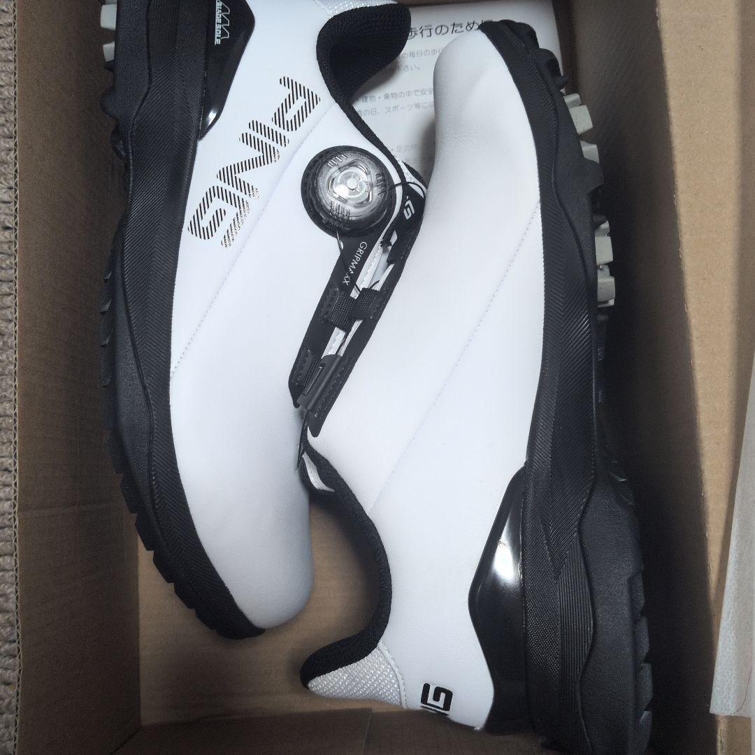 【新品未使用】PING ゴルフシューズ ホワイト/ブラック