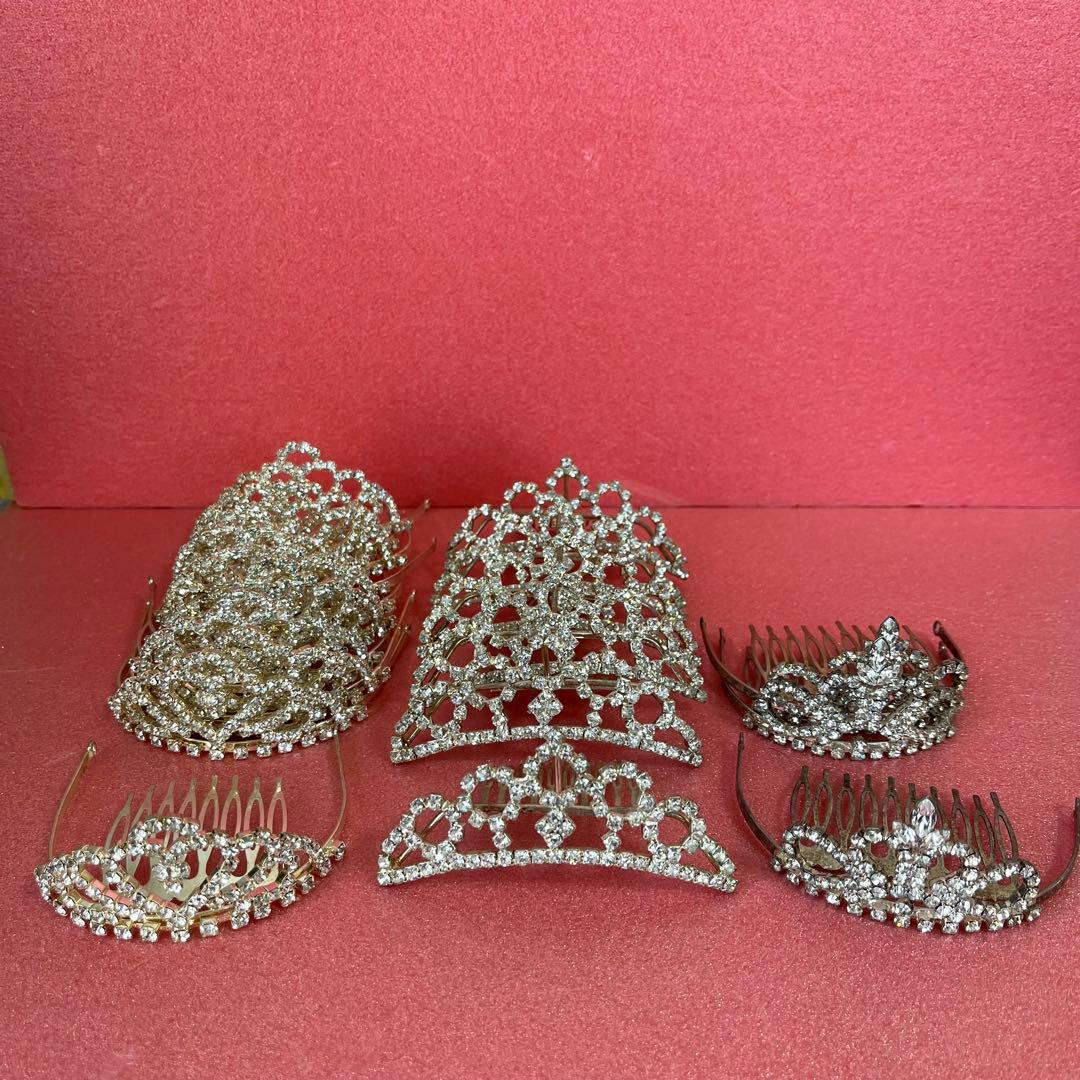 バレエティアラ4点セット+ティアラ３種セット