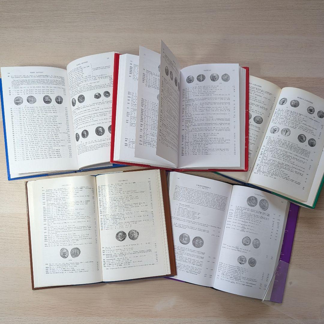 Roman Silver Coins 全5巻セット