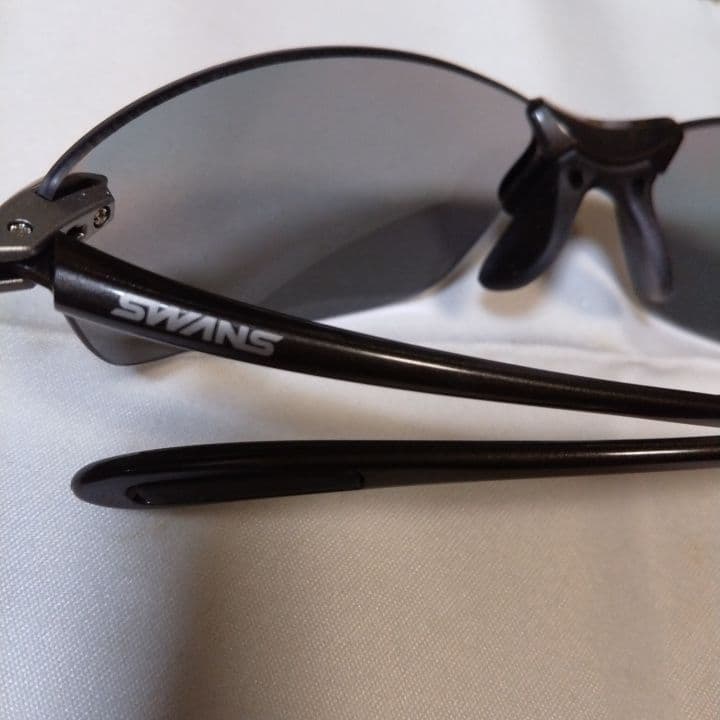 美品⭐SWANS⭐スポーツ⭐サングラス⭐ブラック⭐ケース付き⭐