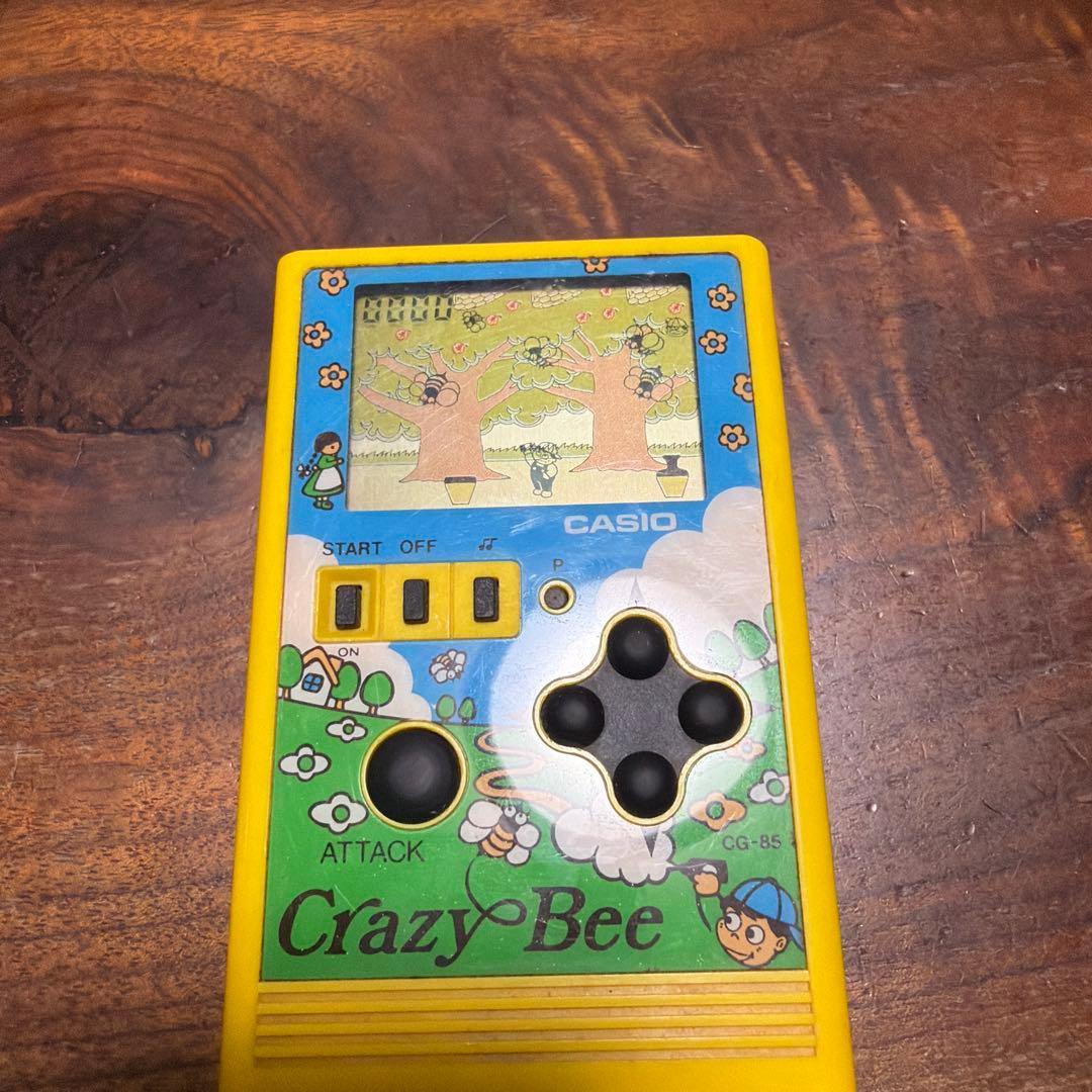 1984年 CASIO カシオ Crazy Bee レトロ ゲーム