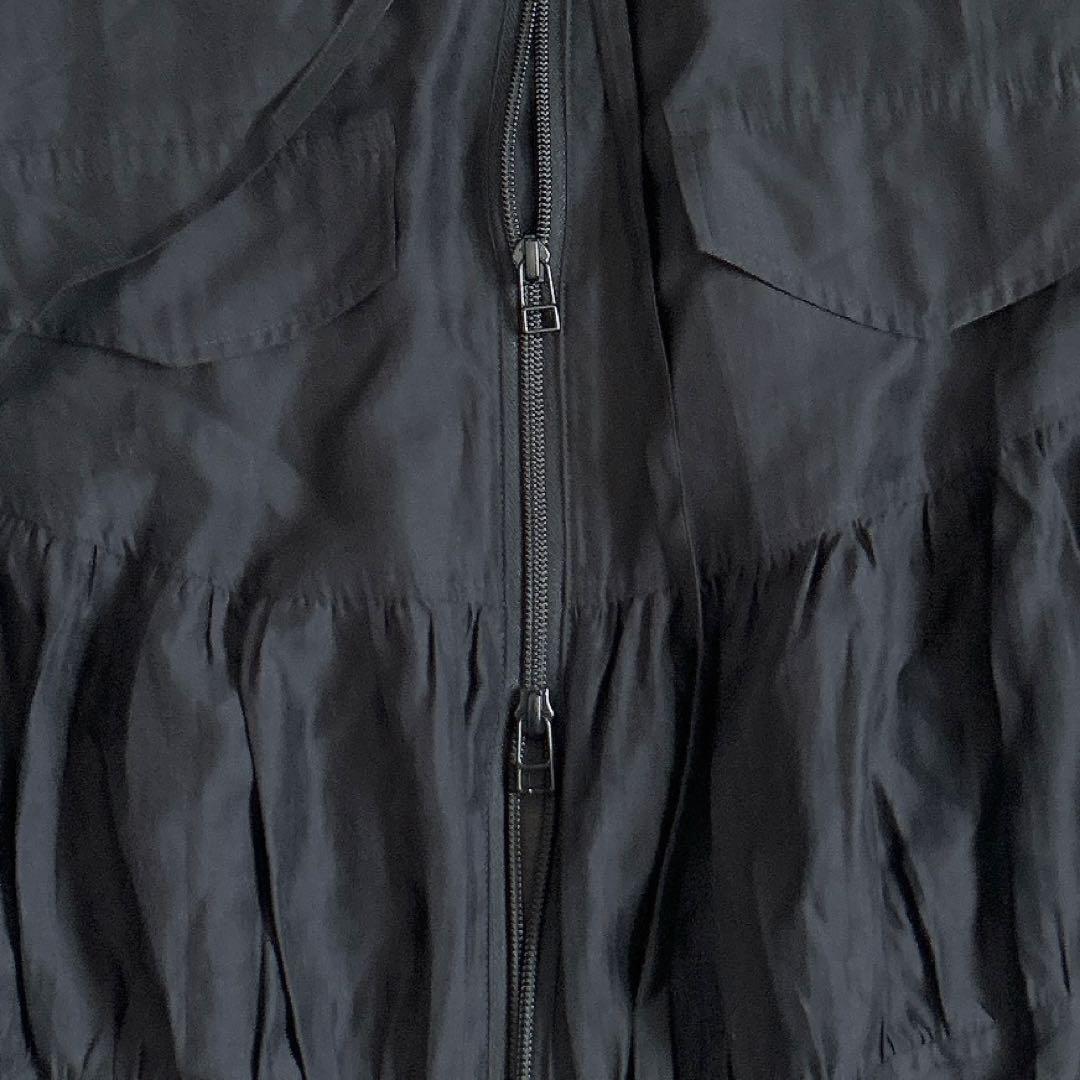 タグ付未使用⁂センソユニコ⁂ダブルジップブルゾン　タック　ドルマン　薄 2024