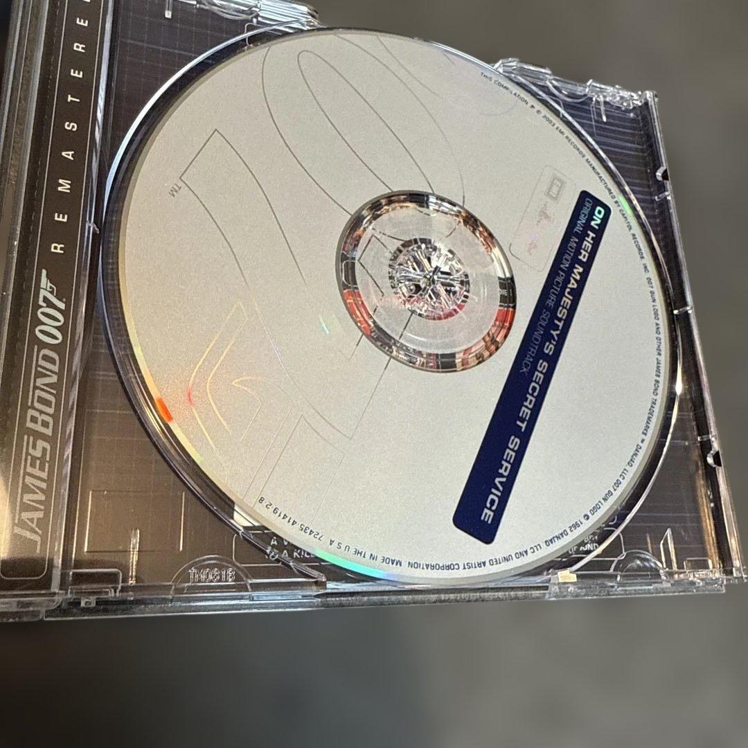 オリジナルサウンドトラックCD「女王陛下の007」デジタルリマスター拡張盤