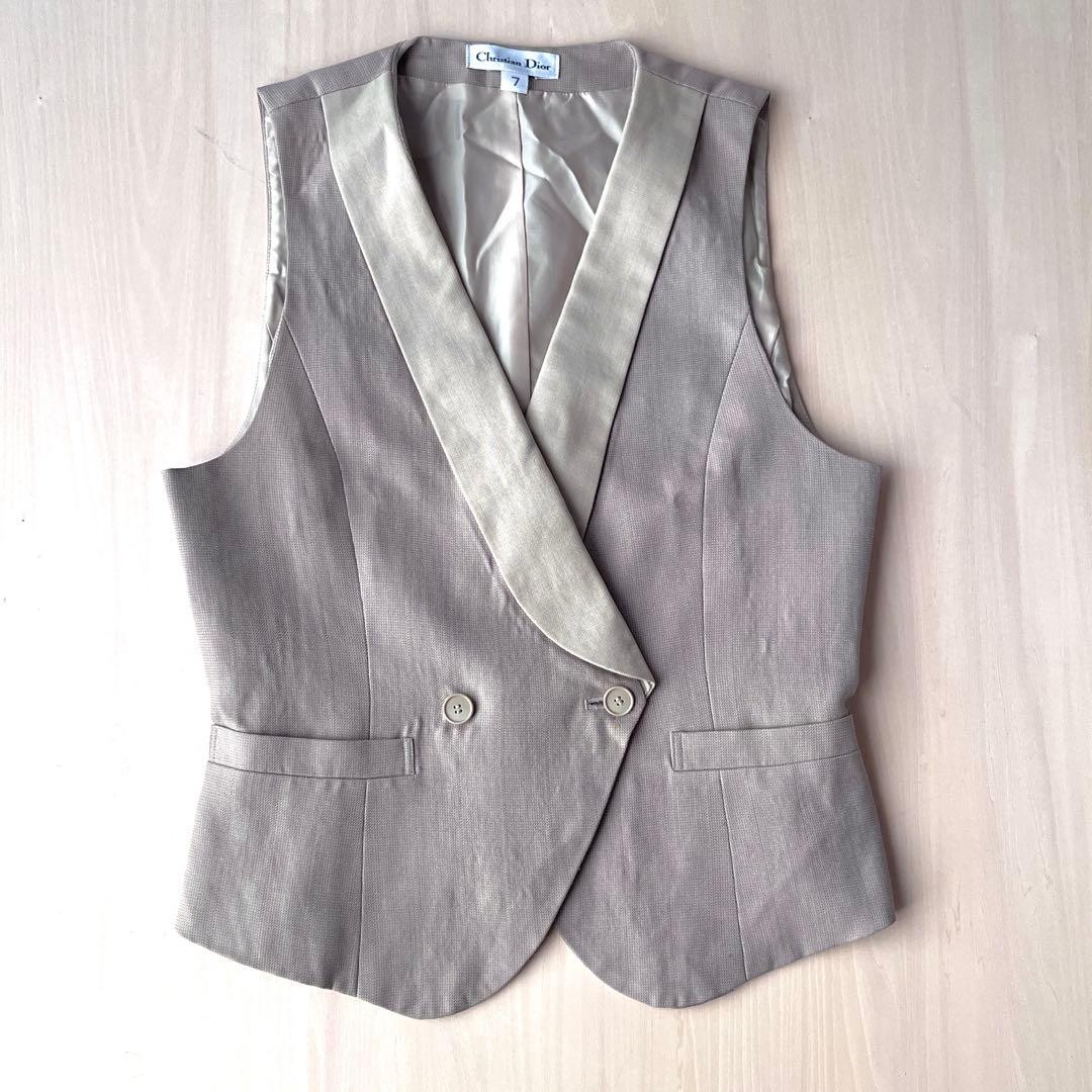 トップス Christian Dior/vintage vest