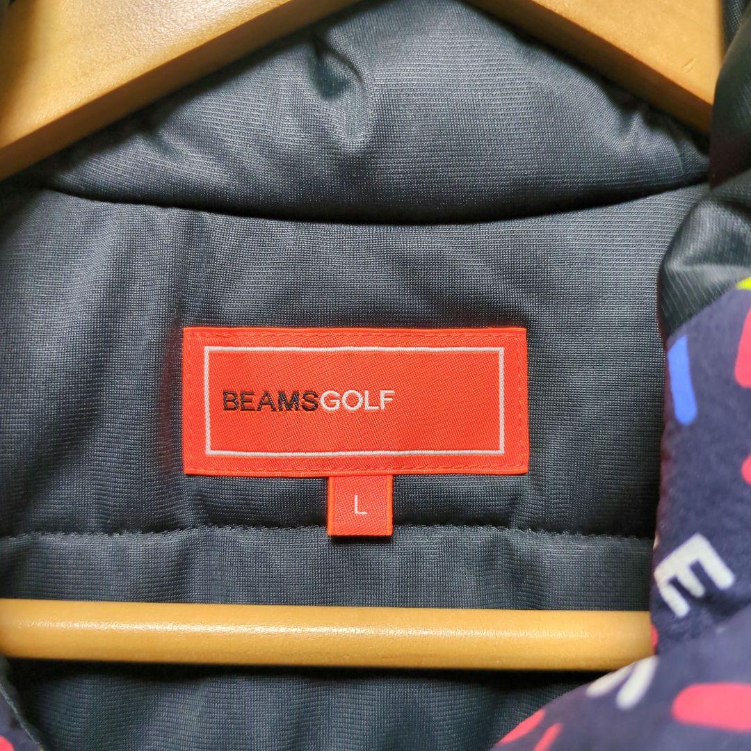 BEAMS GOLF ビームスゴルフ 中綿ジャケット ネイビー L