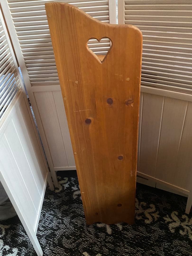 カントリー コーナー♦️ハート♦️高級 ４段 壁付け シェルフ♦️ヴィンテージ♦️３点