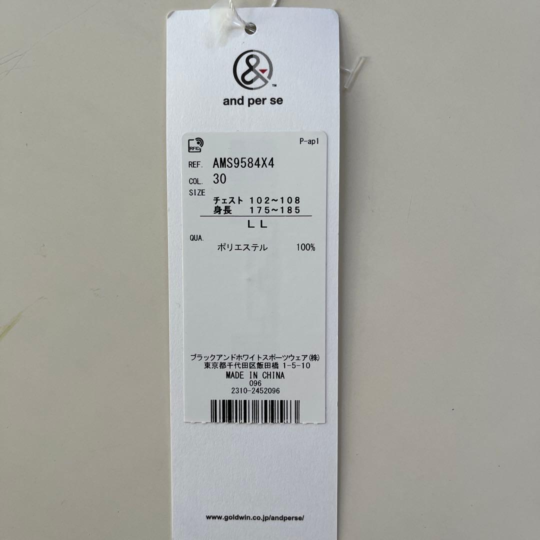 and per se 黒 Lサイズ シャツ