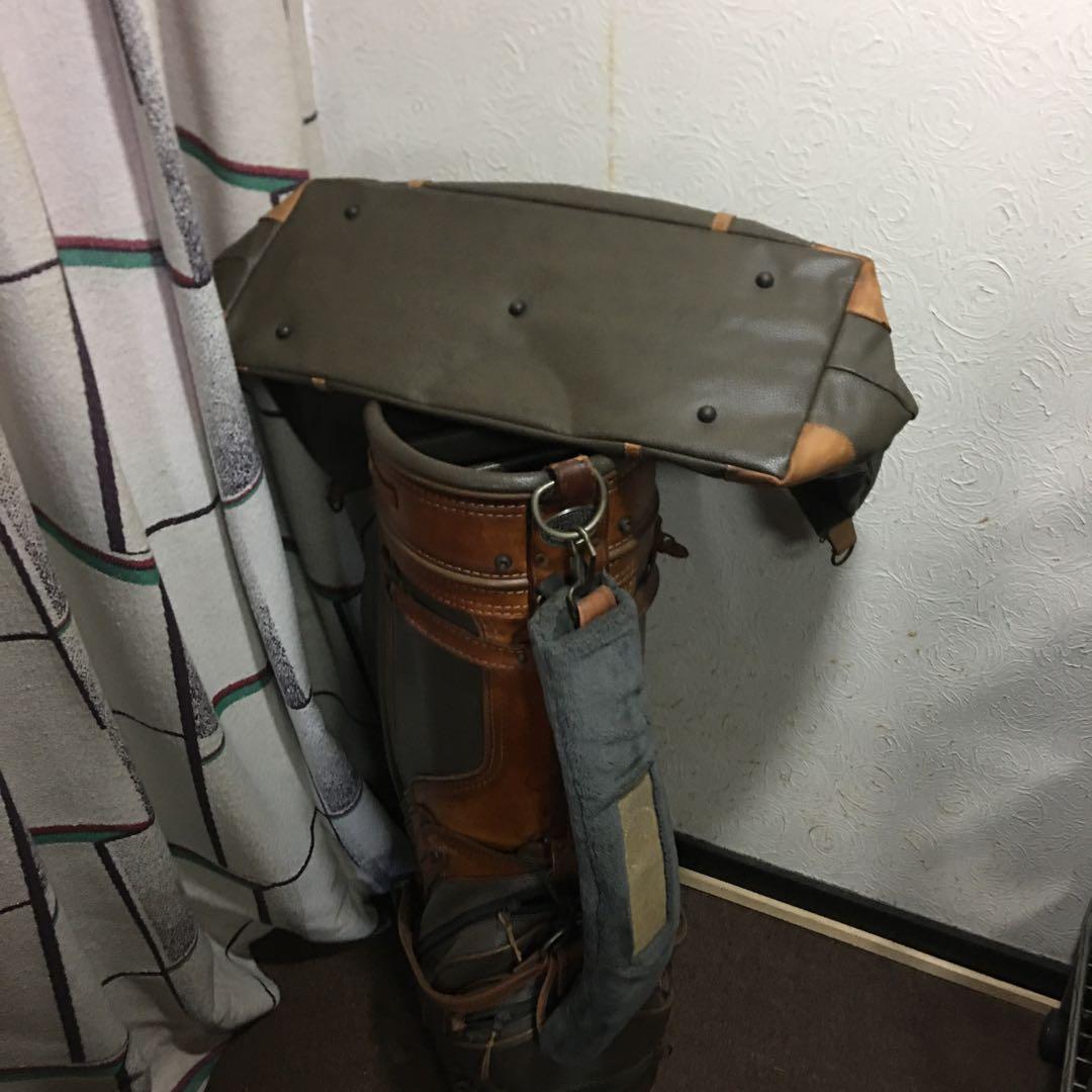 ハンデ30を切ったらゴルフはホンマ キャディバック　同柄バック付