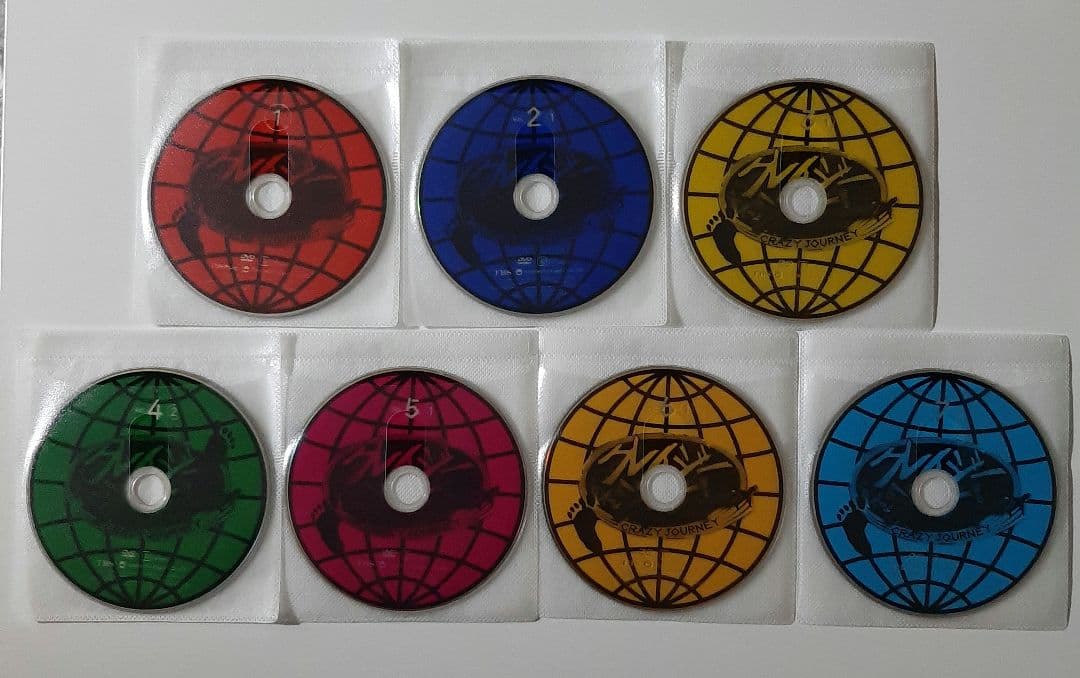 クレイジージャーニー DVD Vol.1~7 各2巻 全14枚セット