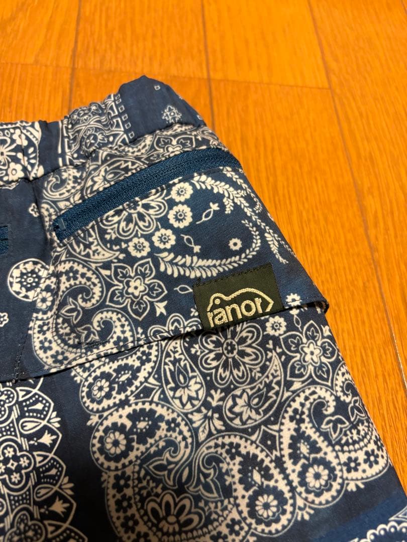 ranorバンダナミドルショーツ XS ネイビー